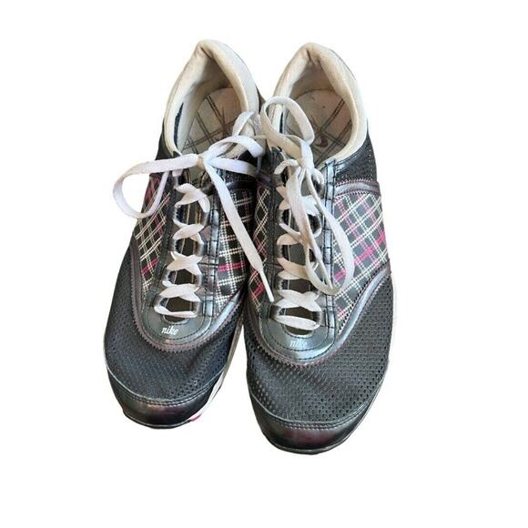 8 Nike Air Tongueless Golf Shoe Women's Shoes Gray Pink 335942-010 - Picture 2 of 11